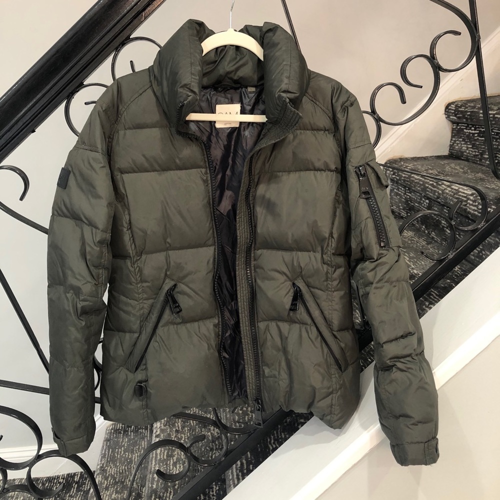 COPY - SAM green puffer jacket size L